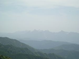 Le Alpi Apuane viste dall'Alta Lunigiana